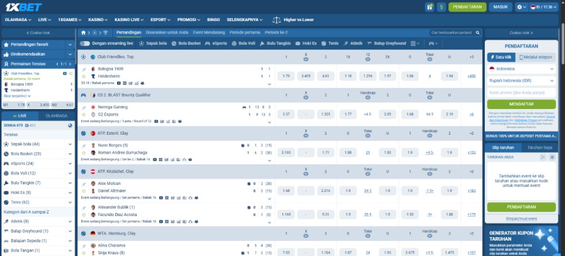 1xBet Indonesia