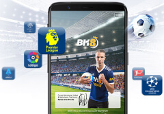 BK8 aplikasi ini tersedia dalam versi Android dan iOS